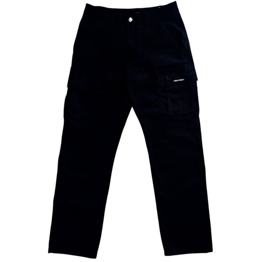 .Black Utility Cargo pants